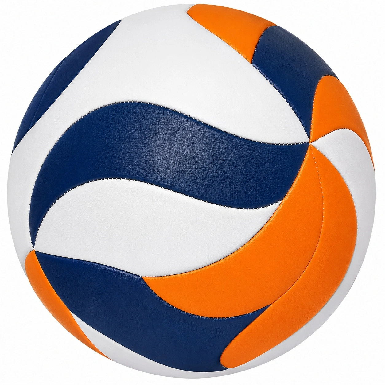 Volleyball für Freizeit und Wettkampf, Blau/Orange/Weiß