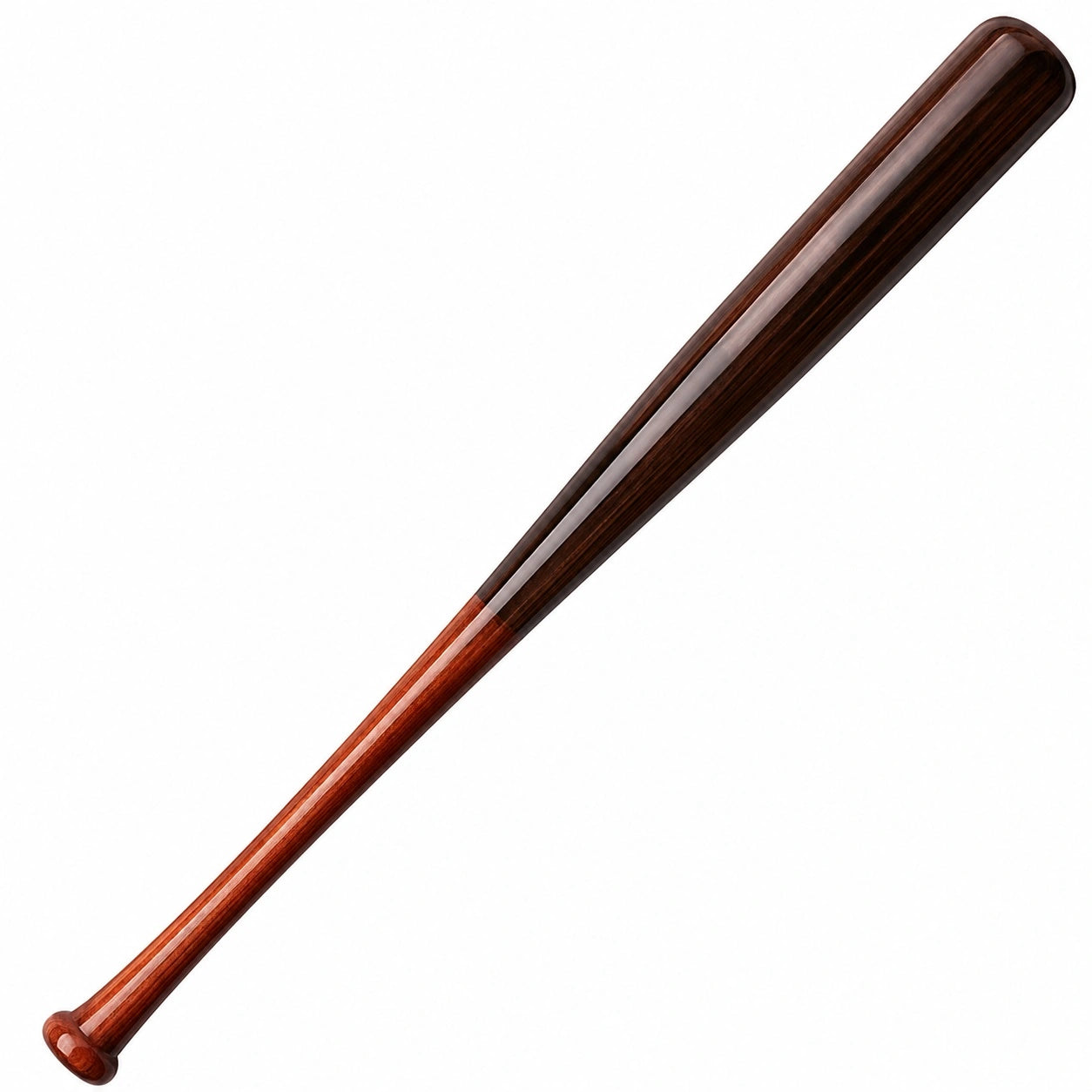 Baseballschläger Holz braun 85 cm