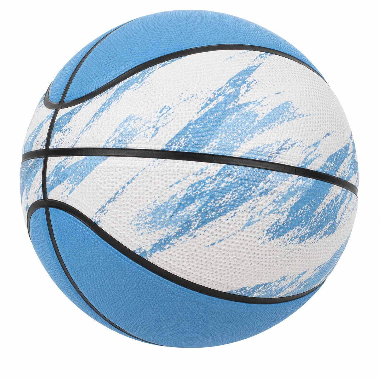 Basketball Größe 7 für Draußen Blau und Weiß
