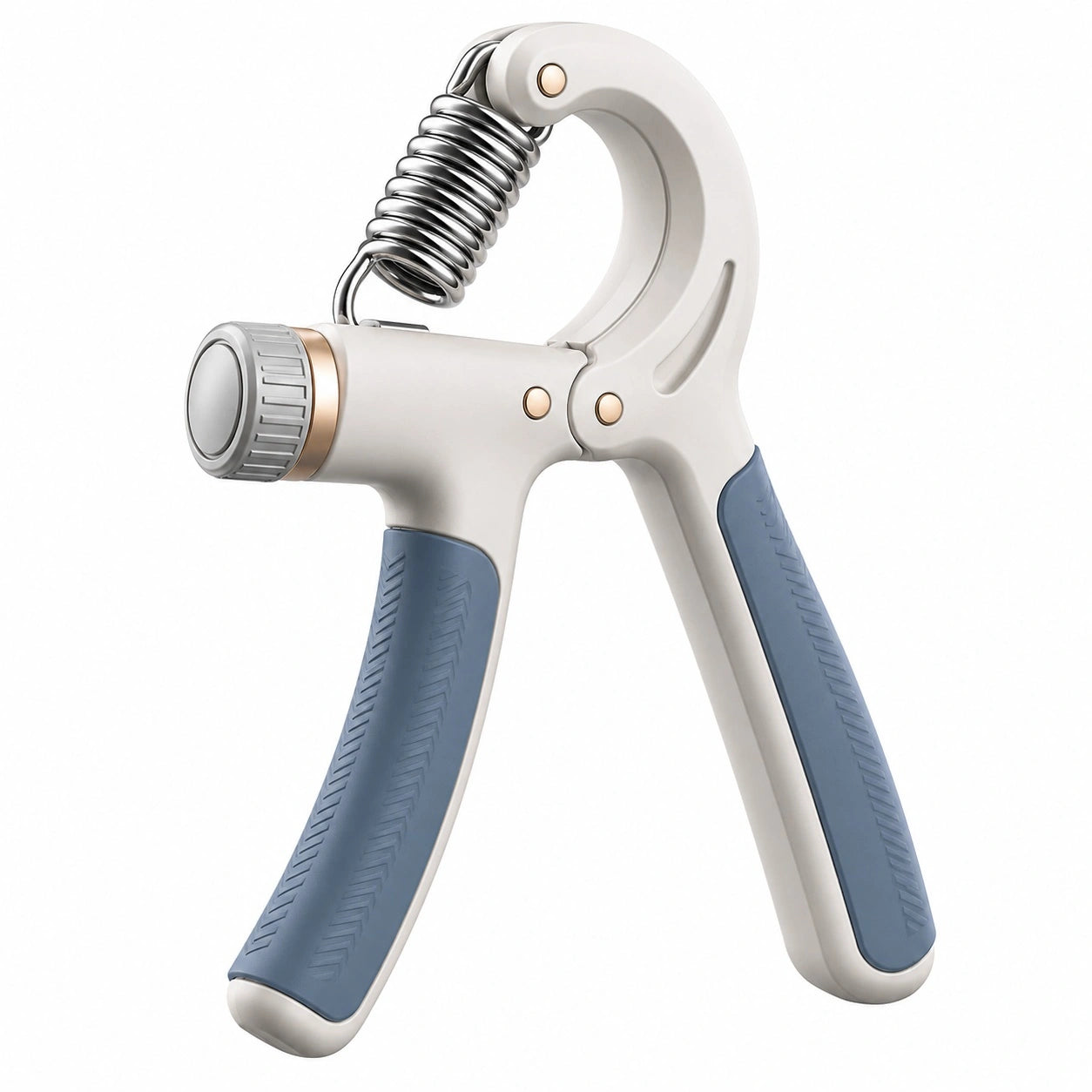 Verstellbarer Handtrainer für Krafttraining, Blau/Grau