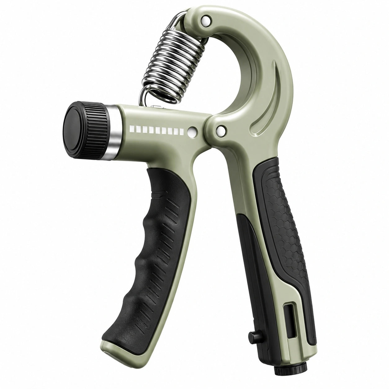 Handmuskeltrainer Verstellbar 5-60 kg in Grün und Schwarz