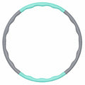 Fitness Hula-Hoop Reifen 100cm Türkis/Grau