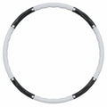 Hula Hoop Fitnessreifen 100 cm Schwarz/Grau, 1.2 kg