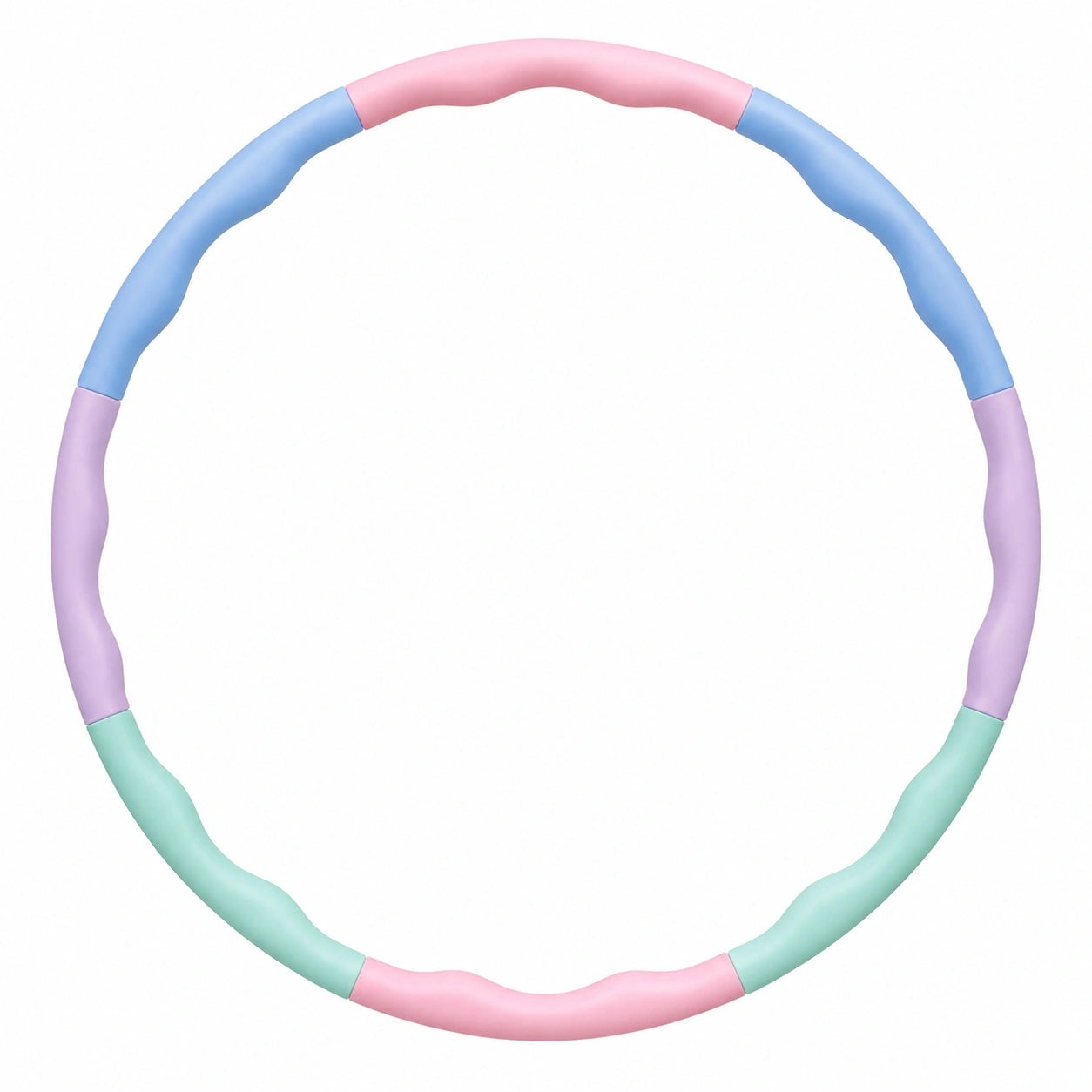 Hula Hoop Fitnessreifen 95cm Mehrfarbig