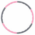 Hula-Hoop Fitnessreifen abnehmbar 95 cm Rosa/Grau