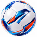 Hochwertiger Fußball Größe 5 Blau/Orange/Weiß