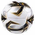 Dynamischer Fußball Weiß Schwarz Gold 68 cm