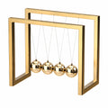 Newton Pendel Tischspiel Gold