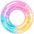 Aufblasbarer Regenbogen-Schwimmring 90cm